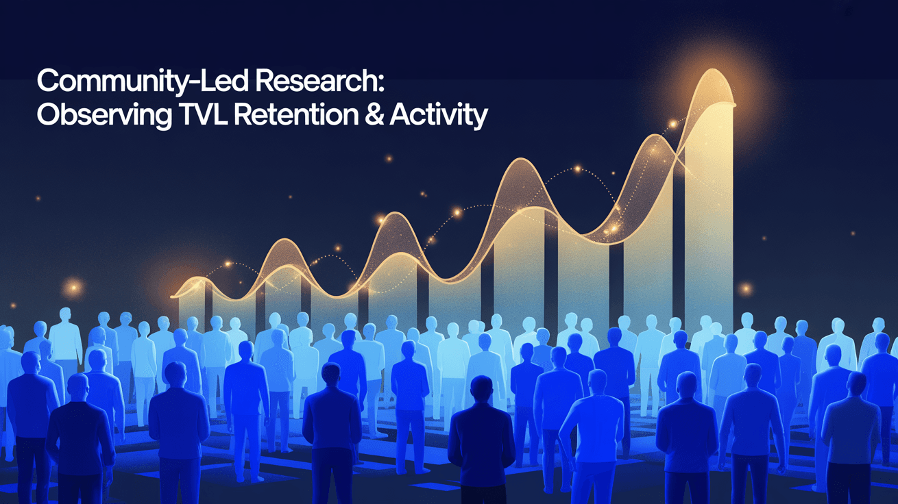 Community-Led Research: Observing TVL Retention & Activity