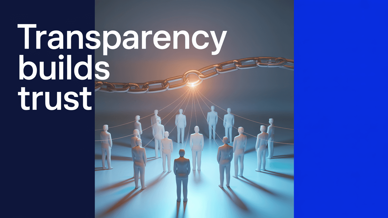 Building Trust via Transparent Communities